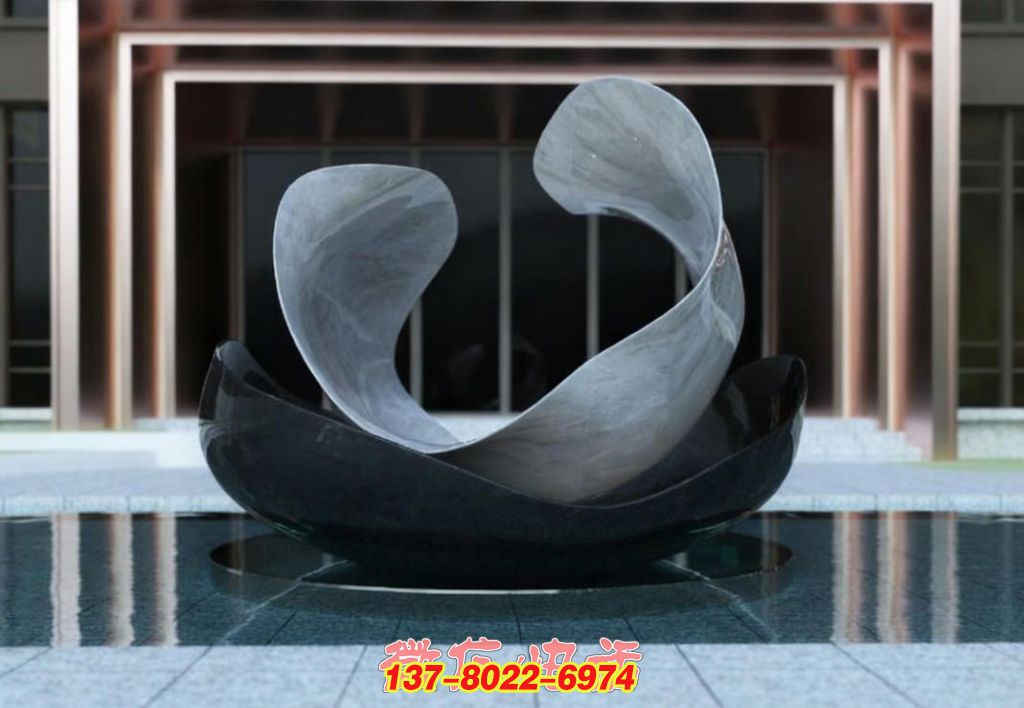 《融?綻》景觀雕塑小區(qū)大門(mén)雕塑 《融?綻》景觀雕塑小區(qū)大門(mén)雕塑