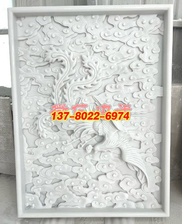 漢白玉浮雕?云間彩鳳 石雕景觀雕塑之祥瑞文化典范 漢白玉浮雕?云間彩鳳 石雕景觀雕塑之祥瑞文化典范